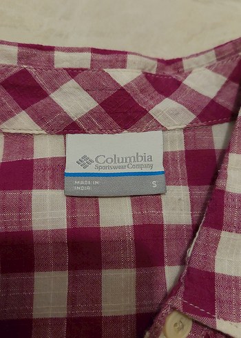 Columbia Columbia Ekose Desenli Kısa Kollu Gömlek