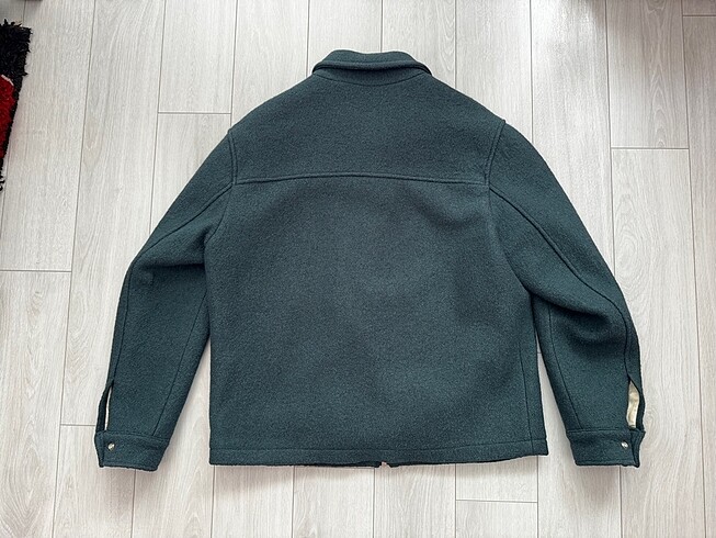 xl Beden haki Renk Zara yün ceket