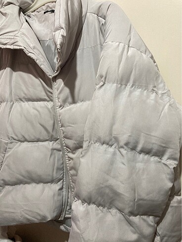 m Beden Milla Oversize Şişme Mont