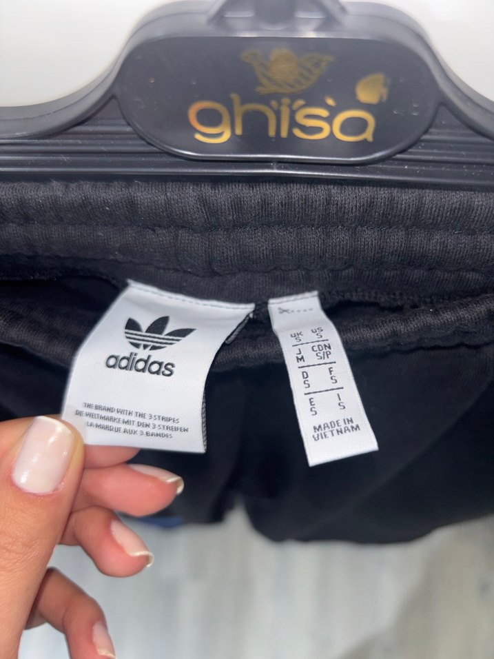 Erkek Siyah Fitilli Eşofman Altı - Görsel 4