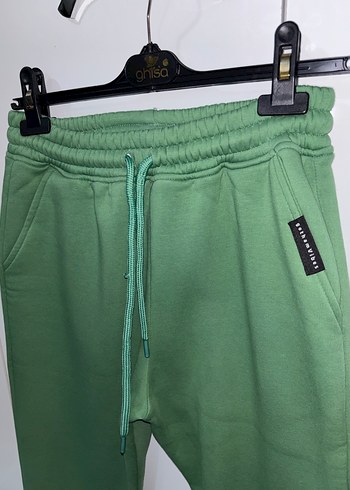 Kadın Haki Rahat Kesim Sweatpant - Görsel 2