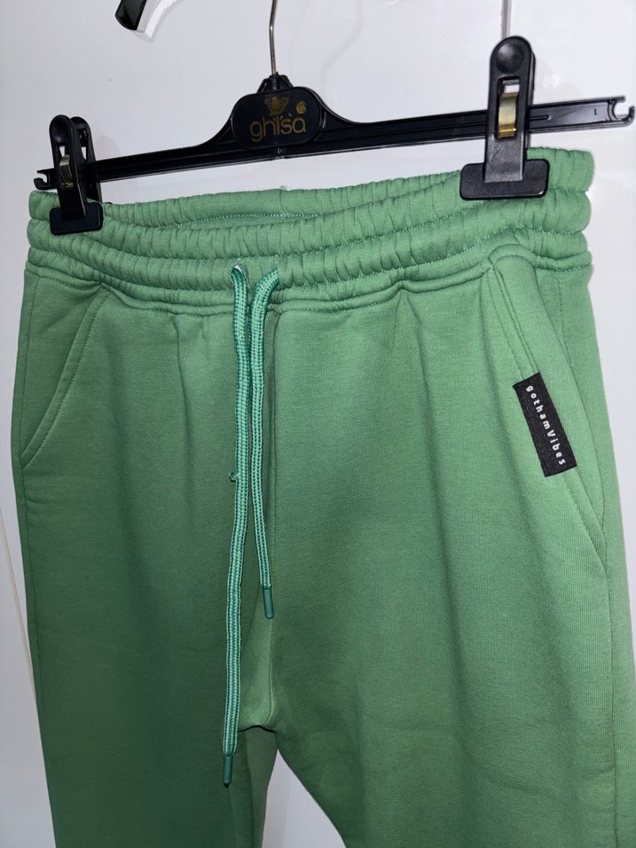 Kadın Haki Rahat Kesim Sweatpant - Görsel 2