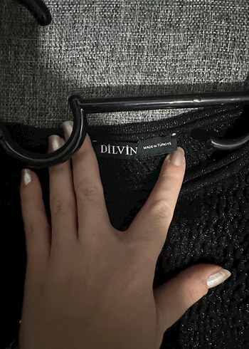 Siyah Fitilli Kadın Crop Top - Görsel 4