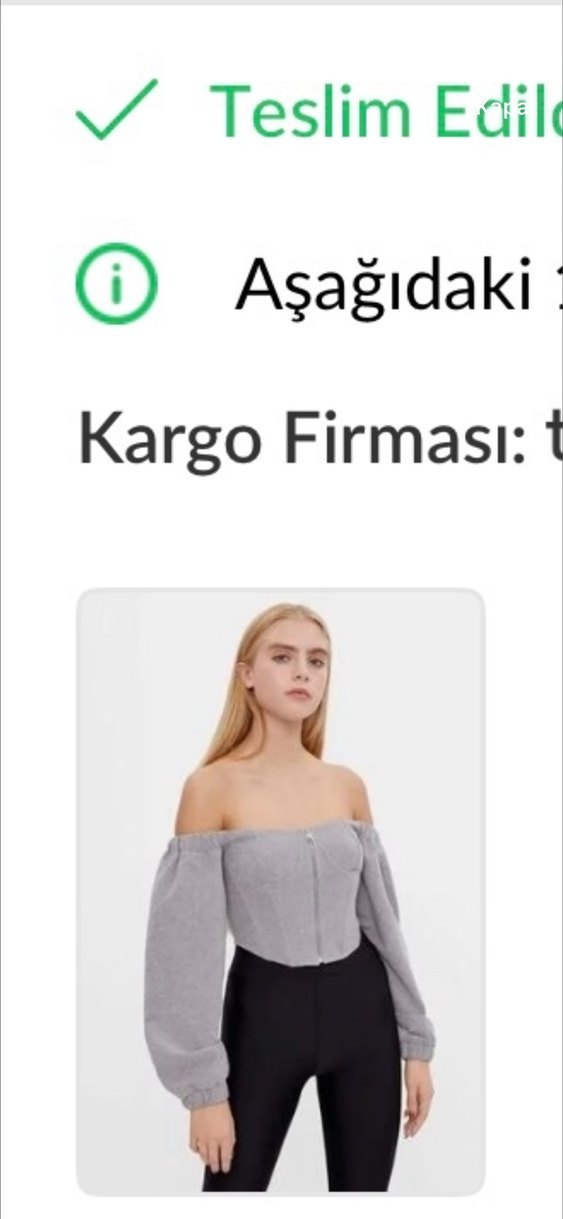 Gri Kadın Fermuarlı Bol Kesim Büstiyer Korse - Görsel 3