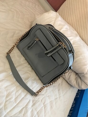 Zara Mavi çanta