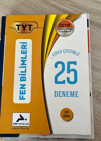 TYT Fen Bilimleri 25 Deneme Kitabı