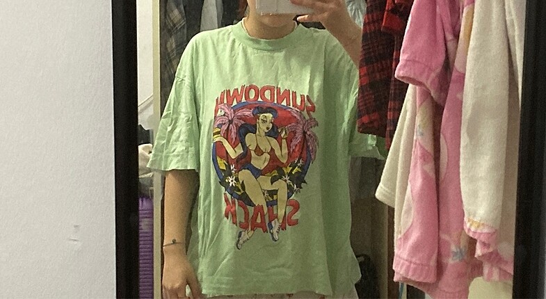 oversize tisort