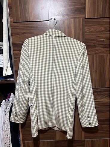 Diğer Kareli Blazer Ceket