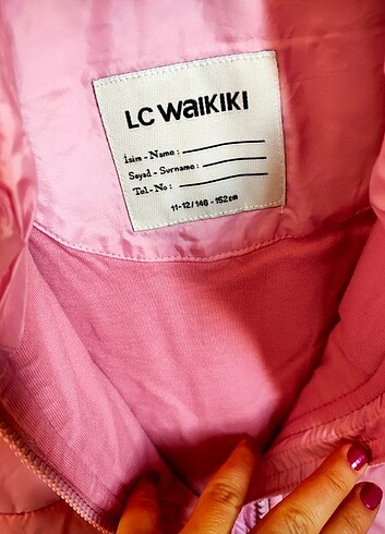 LC Waikiki Pembe puf şişme yelek