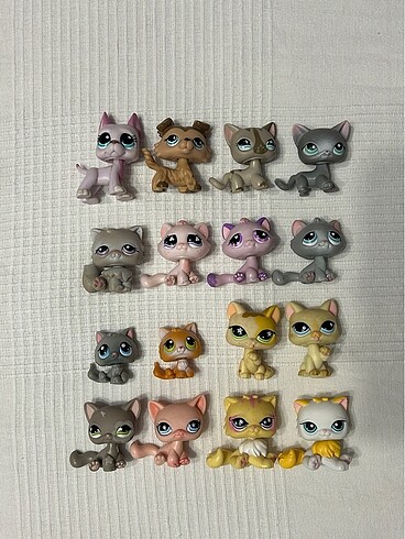 LPS Minisler Orijinal Shorthair Kedi Tabby Collie