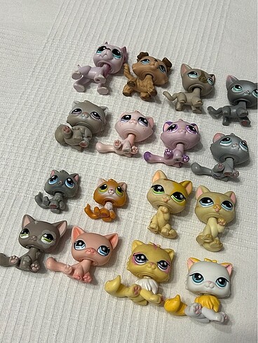 LPS Minişler LPS Minisler Orijinal Shorthair Kedi Tabby Collie