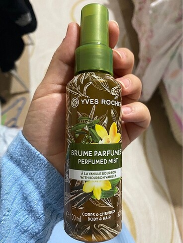 Yves rocher vanilya vücut spreyi
