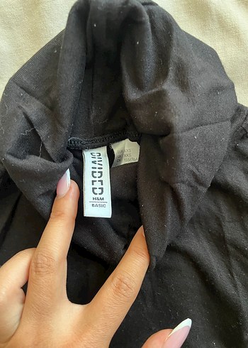 xs Beden h&m boğazlı kazak