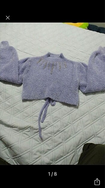 bershka mor crop