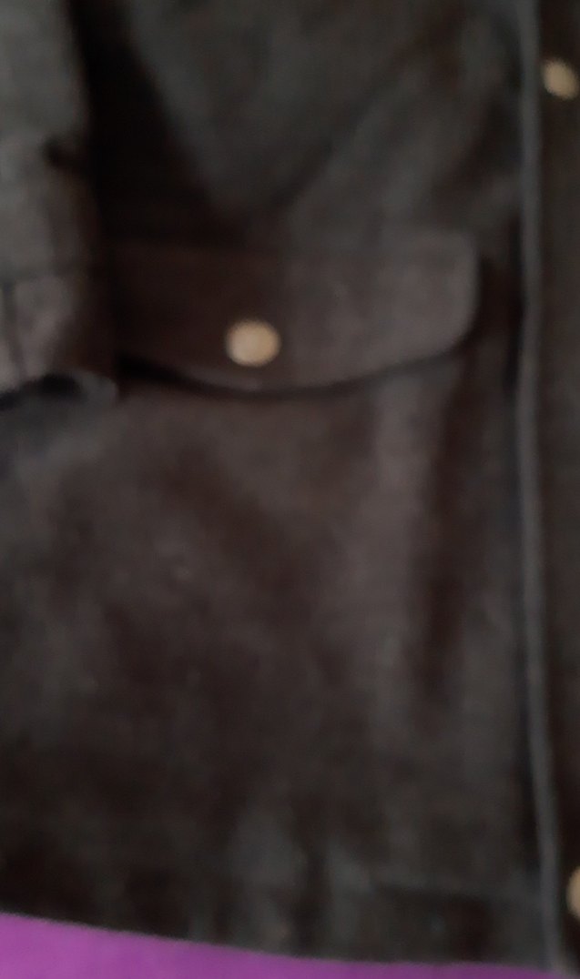 Erkek Çocuk Siyah Düğmeli Street Wear Kaban - Görsel 4