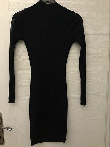 Siyah kışlık elbise
