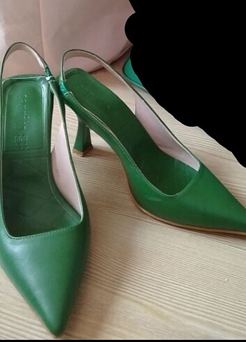 Topuklu Ayakkabı Yeşil 
