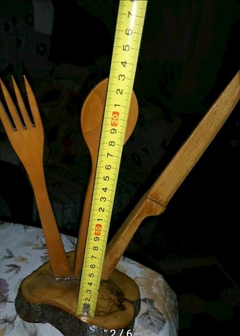 Diğer Ahşap Kaşık, Çatal ve Bıçak Seti