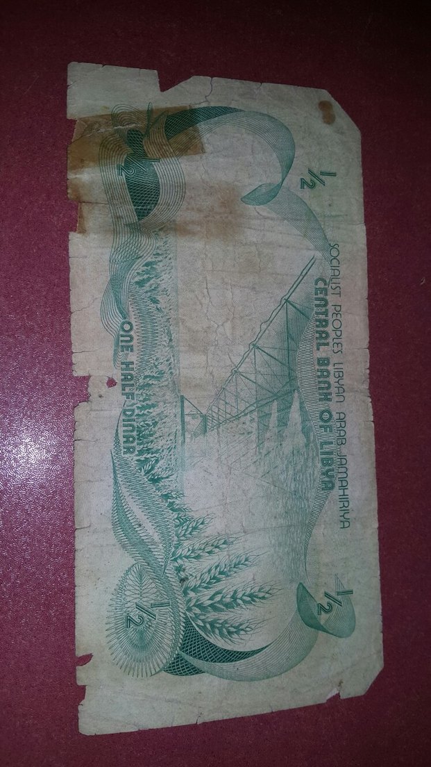 Antika 1/2 Libya Dinari - Görsel 2