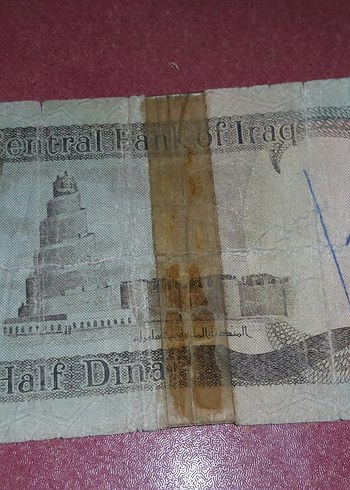 Antika 1/2 ırak dinari - Görsel 2