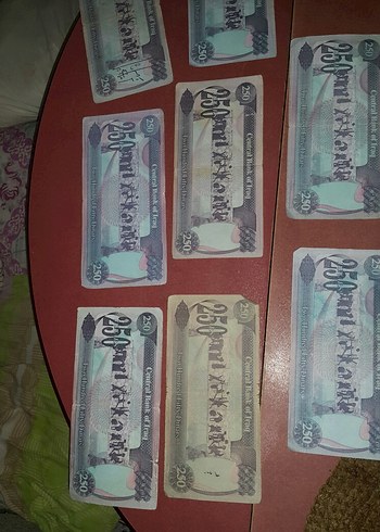 7 Adet Antika 250 ırak dinari - Görsel 3