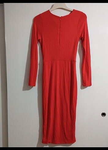 xs Beden H&m kırmızı elbise