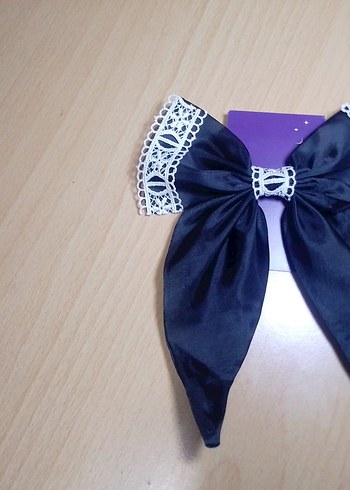 Mor Gotik Fiyonk Saç Aksesuarı - Görsel 2