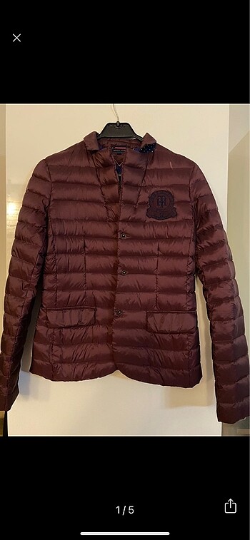 Tommy Hilfiger kız çocuk kuş tüyü mont