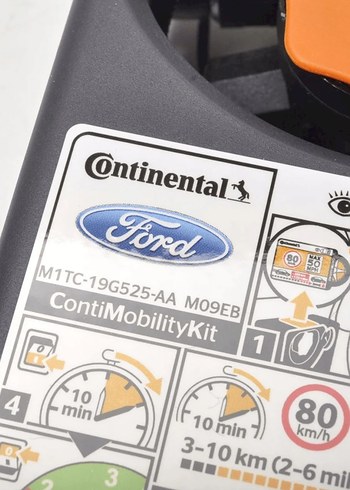 FORD MARKA ORİJİNAL Siyah Baskılı Plastik Hava Pompası Seti - Görsel 2