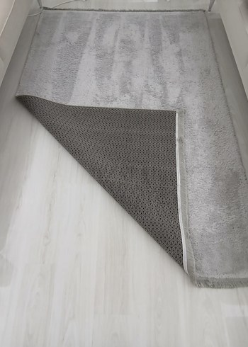Gri Modern Düz Halı - Görsel 2
