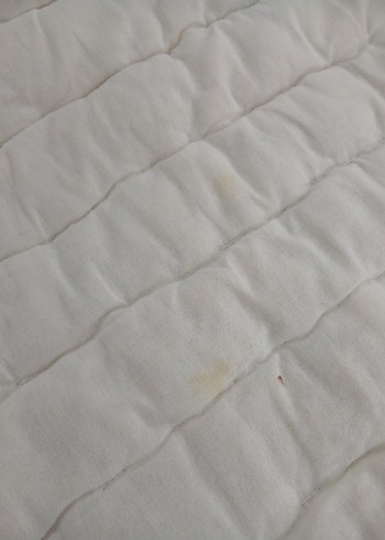 Çift kişilik orijinal el dokuması beyaz yün yorgan - Görsel 8