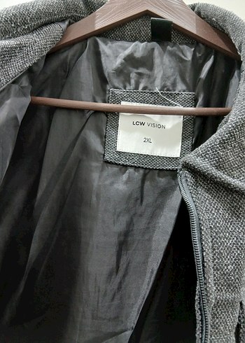 Gri Düğmeli Erkek Günlük Mont - Görsel 3