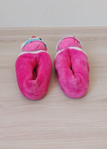 Renkli Nakışlı Kız Çocuk Ev Terliği - Görsel 4