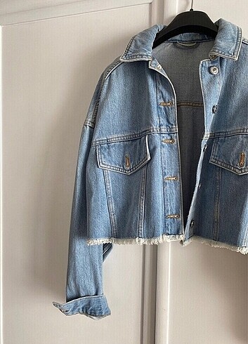 Topshop Topshop crop oversize kot ceket
