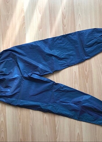 s Beden lacivert Renk Bershka hologram eşofman paraşüt pantolon jogger