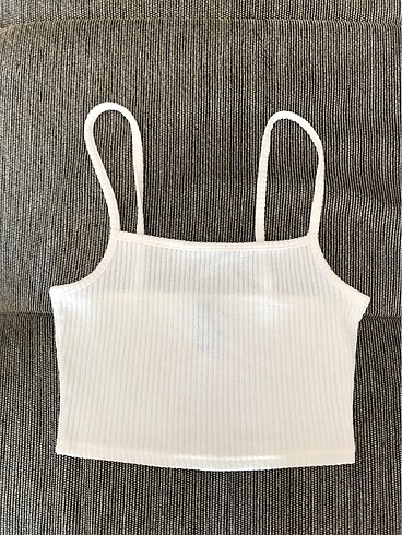 H&M askılı beyaz atlet
