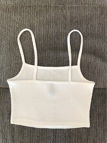 H&M H&M askılı beyaz atlet