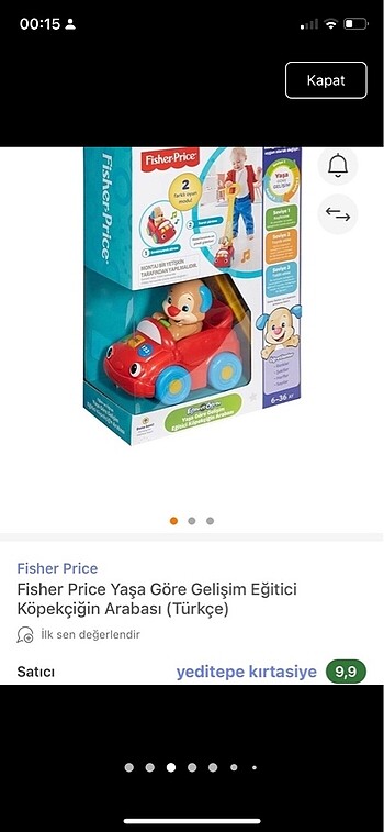 Beden İkili fisher price oyuncak