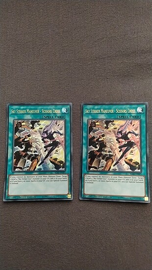 IGAS Sky Striker Maneuver - Scissors Cross Yu-gi-Oh!