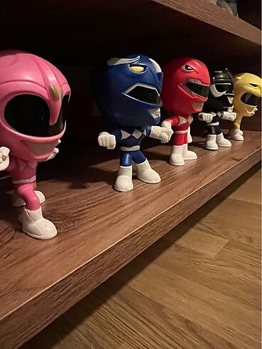 Power Rangers 5li figür seti