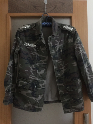 Topshop kamuflaj kot ceket