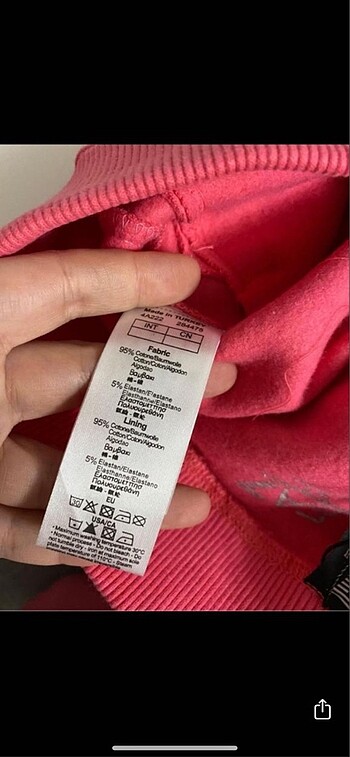m Beden pembe Renk Armani Exchange eşofman altı orjinal