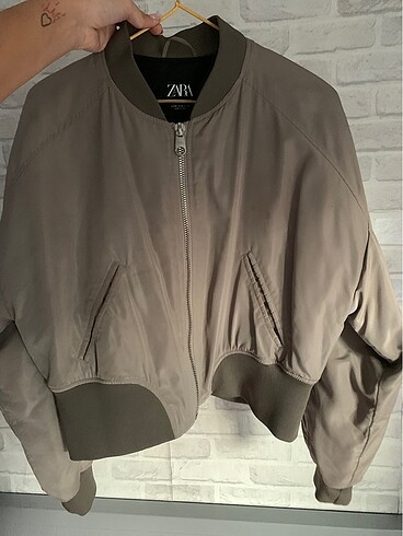 crop bomber ceket