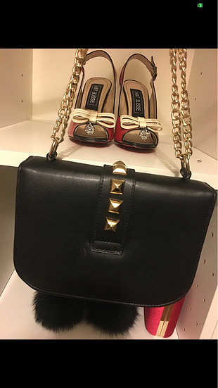 universal Beden siyah Renk Valentino çanta