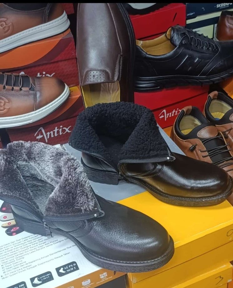 Siyah Bağcıklı Erkek Günlük Bot - Görsel 2