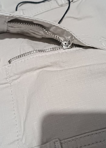 36 Beden beyaz Renk Beyaz Kemerli Gevşek Kesim Mini Etek