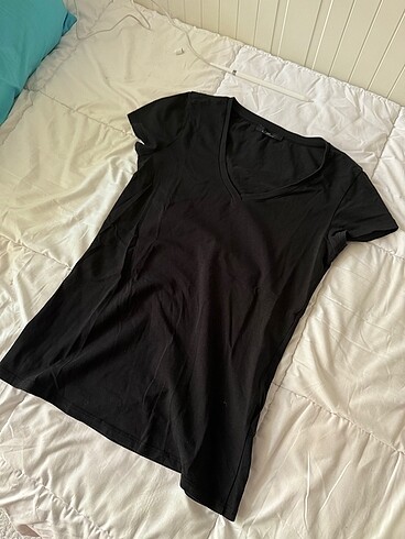 xs Beden Mavi kadın tshirt