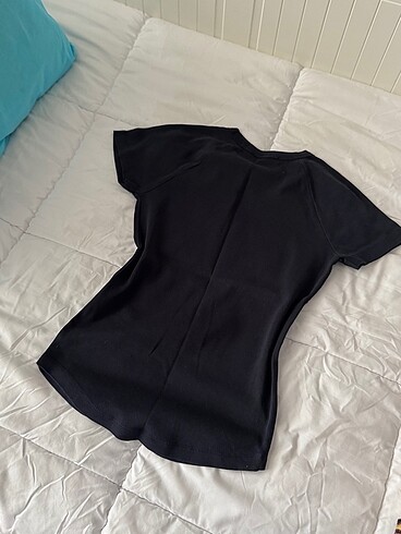 xs Beden lacivert Renk Tommy hilfiger kadın tshirt