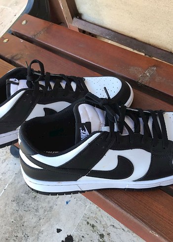 Nike Beyaz-Siyah Bağcıklı erkek Spor Ayakkabı - Görsel 7