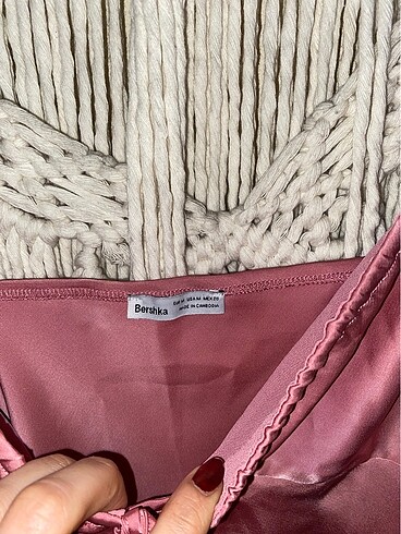 Bershka Berskha saten elbise
